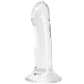 alive - valiant pene realistico transparente 16 cm