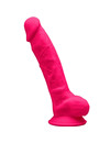 silexd - model 1 realistic penis premium silexpan silicone fuchsia 17.5 cm D-237237