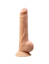 Dildo Realístico SileXD com Testículos Bege 24 cm,D-237242