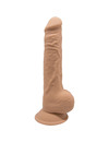 Dildo Realístico SileXD com Testículos Caramelo 24 cm,D-237243