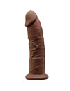 Dildo Realístico SileXD Castanho 19 cm,D-237259