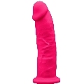 silexd - model 2 realistic penis premium silexpan silicone fuchsia 19 cm