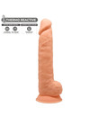 Dildo Realístico SileXD com Testículos Bege 26.6 cm,D-237271