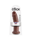 Dildo Realístico King Cock Erect Castanho 25.4 cm,PD5505-29