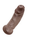 Dildo Realístico King Cock Erect Castanho 25.4 cm,PD5505-29