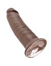 Dildo Realístico King Cock Erect Castanho 25.4 cm,PD5505-29