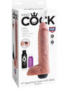 Dildo Realístico King Cock com Ejaculação Bege 27.9 cm,PD5605-21