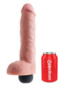 Dildo Realístico King Cock com Ejaculação Bege 27.9 cm,PD5605-21