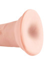 Dildo Realístico King Cock Triple Density Bege 15 cm,PD5713-21