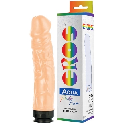 Dildo Realístico Eros com Lubrificante Eros Pride Água,D-230071