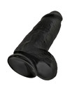 Dildo Realístico King Cock Chubby Preto 23 cm,D-236497