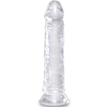 Dildo Realístico King Cock Transparente 19.7 cm,D-236520