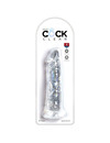 Dildo Realístico King Cock Transparente 19.7 cm,D-236520