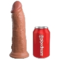 Dildo Realístico King Cock Elite Caramelo 20.3 cm