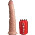 king cock - elite dildo realistico silicona 25.4 cm