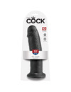 Dildo Realístico King Cock Preto 25.4 cm,PD5505-23