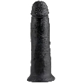 Dildo Realístico King Cock Preto 25.4 cm