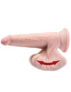 Dildo Realístico King Cock com Testículos Bege 12.7 cm,D-230588