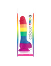 pride - lgbt flag dildo 15 cm D-231759