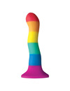 pride - lgbt flag dildo wave 17 cm D-231762