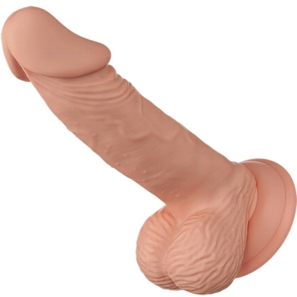 baile - beautiful encounter zebulon dildo realistico flexible 19.4 cm natural