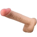 Dildo Realístico Pretty Love Sliding com Ventosa Bege 26 cm