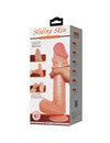 pretty love - sliding skin series realistic dildo with sliding skin suction cup brown 26 cm D-238758