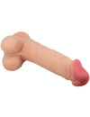 Dildo Realístico Pretty Love Sliding com Ventosa Bege 24 cm,D-238759