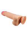 Dildo Realístico Pretty Love Sliding com Ventosa Bege 21,8 cm,D-238761