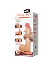 Dildo Realístico Pretty Love Sliding com Ventosa Bege 21,8 cm,D-238761