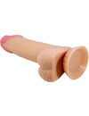 pretty love - sliding skin series realistic dildo with sliding skin suction cup 19.4 cm D-238765