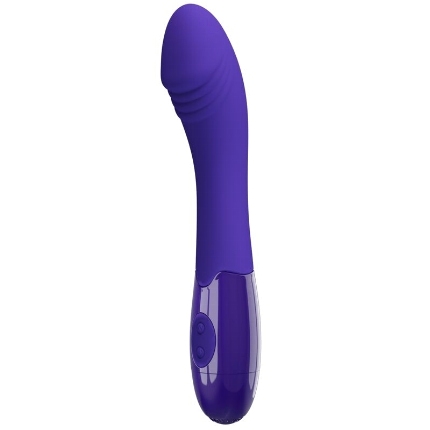 pretty love - elemental youth dildo vibrador violeta