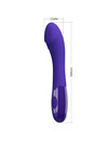 pretty love - elemental youth violet vibrator dildo D-237022