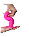 adrien lastic - hitsens 4 silicone dildo fuchsia D-237051