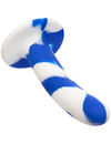 Dildo Admiral Swirl Azul e Transparente,D-238334