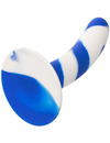 Dildo Admiral Swirl Azul e Transparente,D-238334