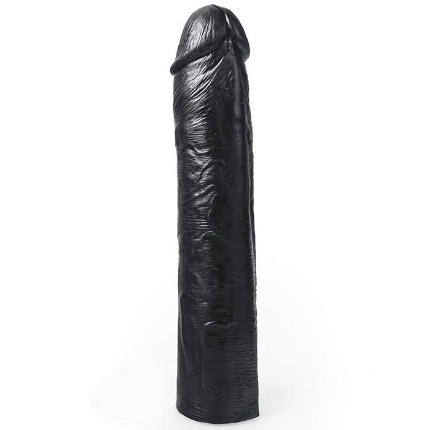 hung system - dildo realista color negro benny 25,5 cm