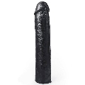 hung system - dildo realista color negro benny 25,5 cm