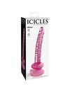 Dildo de Vidro Icicles 86 Rosa,D-230583