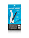 california exotics - beaded dual penetrator black D-225016