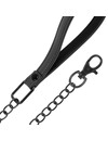 fetish submissive - noprene lining chain necklace D-218919