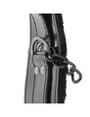 darkness - black adjustable leather handcuffs with padlock D-221230