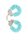 toyjoy - furry fun cuffs bondage blue D-222125