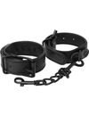 darkness - wide thin textured handcuffs D-226725