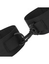 darkness - black nylon ankle cuffs D-226728