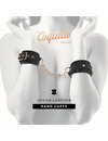 coquette chic desire - fantasy vegan leather handcuffs with noprene lining D-229281