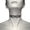 coquette - chic desire sexy vegan leather choker