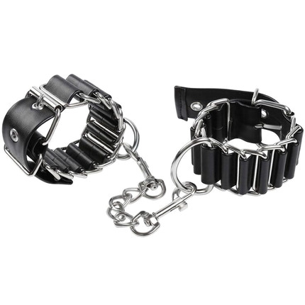 ohmama fetish - hinge-like wrist restraints D-230353