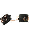 coquette chic desire - black edition handcuffs with neoprene lining D-235519