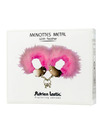 adrien lastic - metal handcuffs with pink feathers D-237079